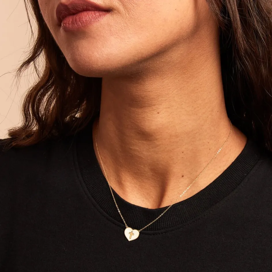 Outlet Histoire d'Or Collier Lawrie Or Jaune Nacre