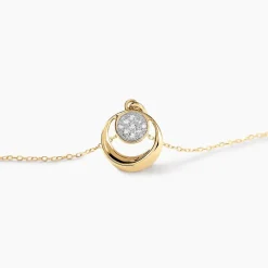 Online Histoire d'Or Collier Liana Or Jaune Diamant