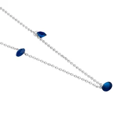 Clearance Histoire d'Or Collier Lidiwine Argent Blanc Oxyde