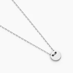 Online Histoire d'Or Collier Loueva Argent Blanc