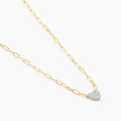 Best Histoire d'Or Collier Loved One Or Jaune Diamant