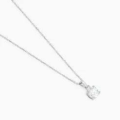 Outlet Histoire d'Or Collier Lynna Argent Blanc Oxyde De Zirconium
