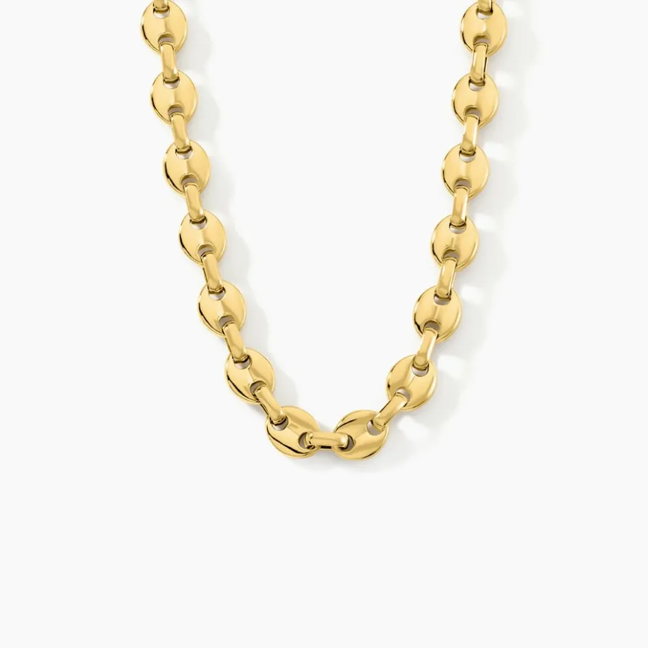 Sale Histoire d'Or Collier Maille Cadia acier doré