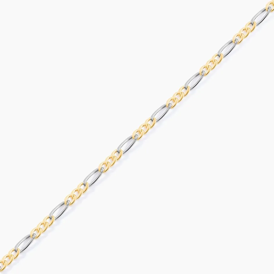 Best Histoire d'Or Collier Maille Cameo or bicolore