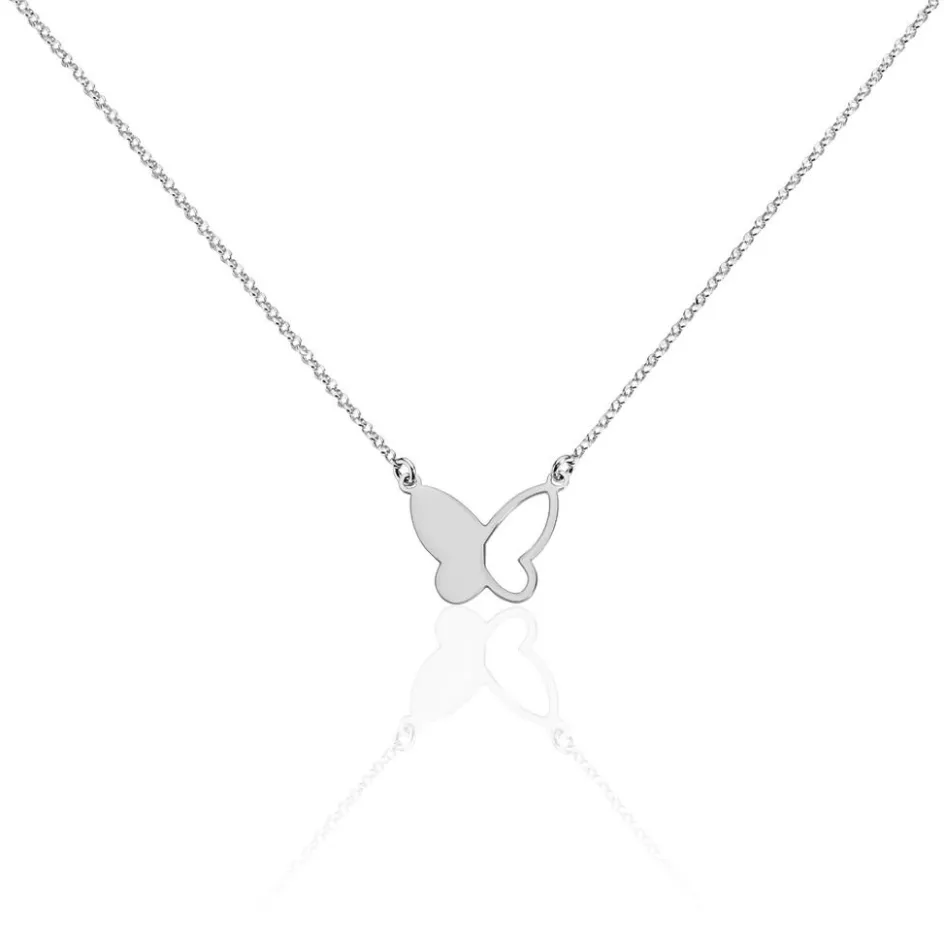 Best Histoire d'Or Collier Maria Argent Blanc