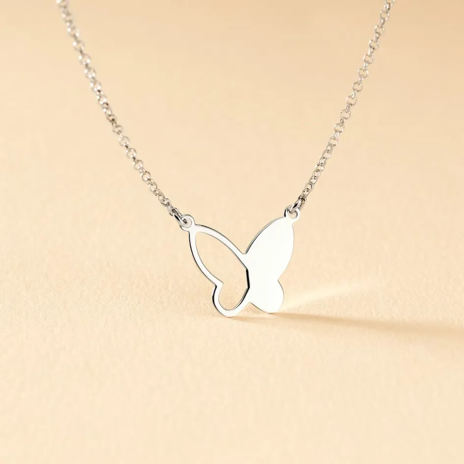 Best Histoire d'Or Collier Maria Argent Blanc