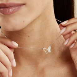 Best Histoire d'Or Collier Maria Argent Blanc