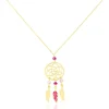 Sale Histoire d'Or Collier Marion Attrape Reve Plumes Or Jaune