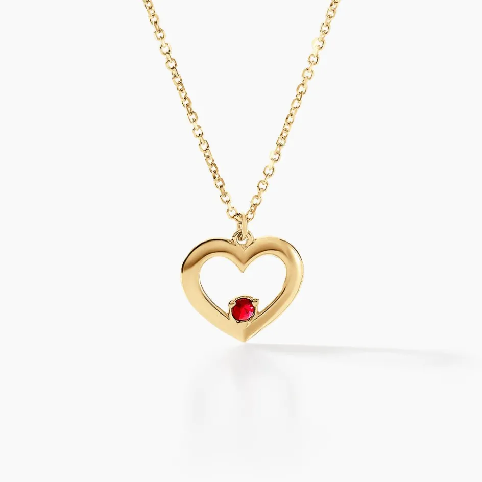 Best Histoire d'Or Collier Martella Or Jaune Rubis