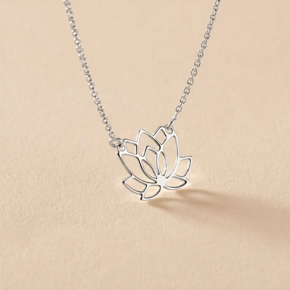 Clearance Histoire d'Or Collier Maylie Argent Blanc