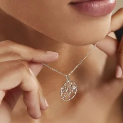 Outlet Histoire d'Or Collier Mely Argent Blanc