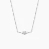 Best Histoire d'Or Collier Miline Argent Blanc Oxyde De Zirconium