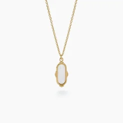 Histoire d'Or Collier Mirage Or Jaune Nacre or jaune nacre blanche