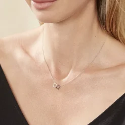 Best Histoire d'Or Collier Miranda Or Blanc Diamant