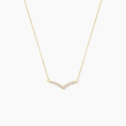 Outlet Histoire d'Or Collier Mohini Or Jaune Oxyde De Zirconium