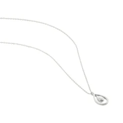 Outlet Histoire d'Or Collier Momaza Or Blanc Diamant