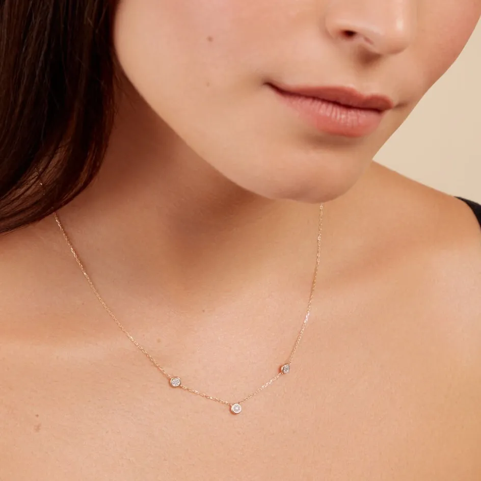 Histoire d'Or Collier Mon 1er Diamant* Colliers|Colliers