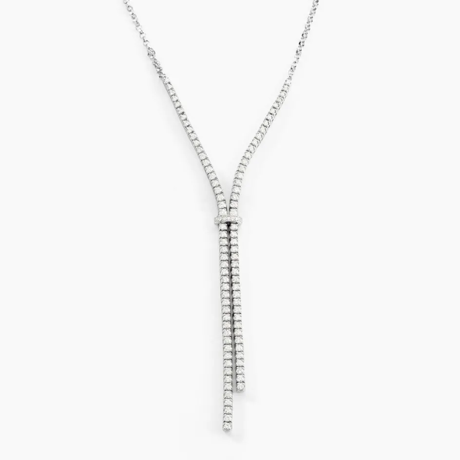 Clearance Histoire d'Or Collier Moscou Or Blanc Diamant