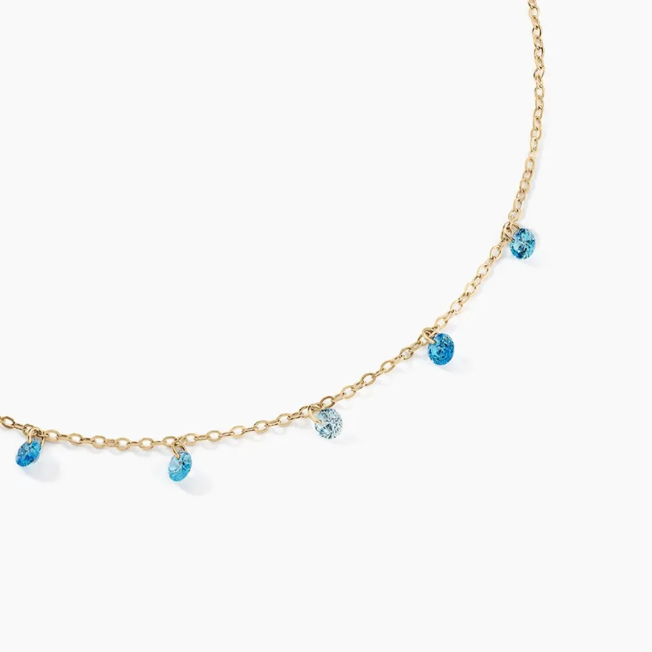 Histoire d'Or Collier Myosothis Plaqué Or Pierres* Colliers|Colliers