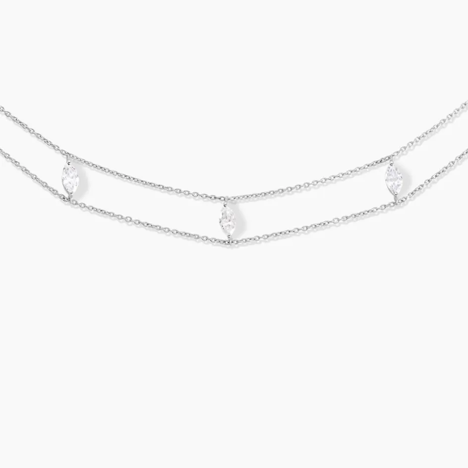 Histoire d'Or Collier Navette De Zirconium* Colliers|Ras De Cou