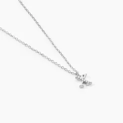 Online Histoire d'Or Collier Neruda Argent Blanc Oxyde De Zirconium