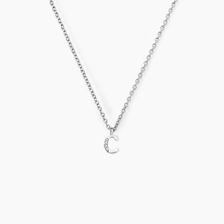 Online Histoire d'Or Collier Neruda Argent Blanc Oxyde De Zirconium
