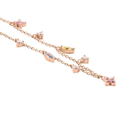 Discount Histoire d'Or Collier Nimbe Argent Rose Oxyde De Zirconium argent rose oxyde raisin