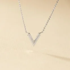 Online Histoire d'Or Collier Nollia De Zirconium argent blanc oxyde