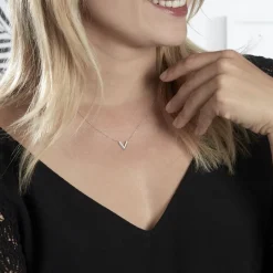 Online Histoire d'Or Collier Nollia De Zirconium argent blanc oxyde