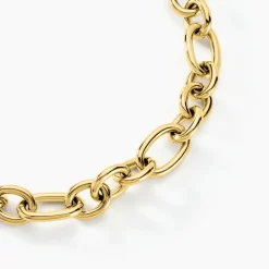 Online Histoire d'Or Collier Oasia Acier Jaune