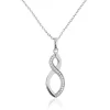 Outlet Histoire d'Or Collier Odile Argent Blanc Oxyde De Zirconium
