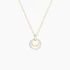 Clearance Histoire d'Or Collier Or Bicolore Blanc Et Jaune Eloisia Diamants