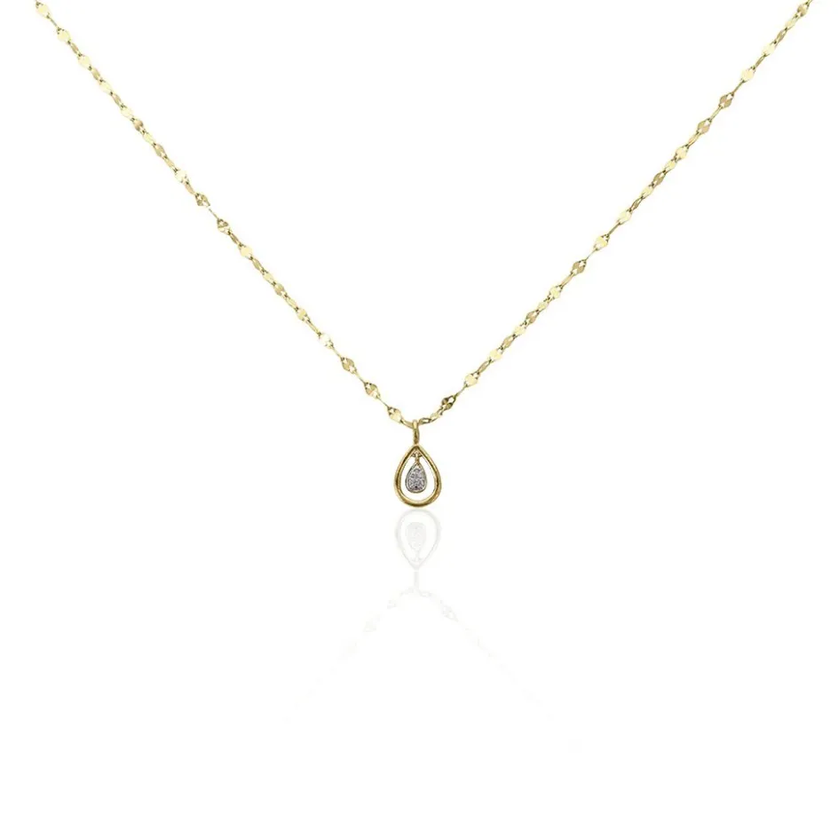 Sale Histoire d'Or Collier Or Jaune Abhay Diamants