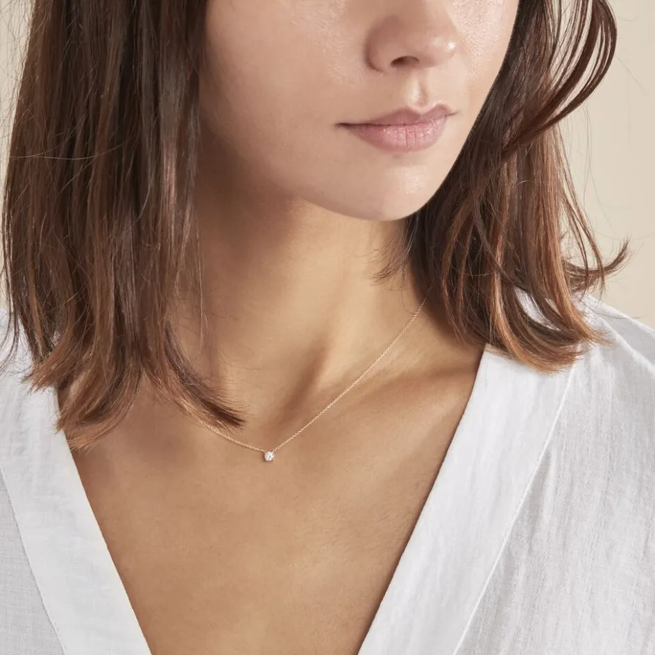 Histoire d'Or Collier Or Jaune Aphrodite Et Diamant* Colliers|Colliers