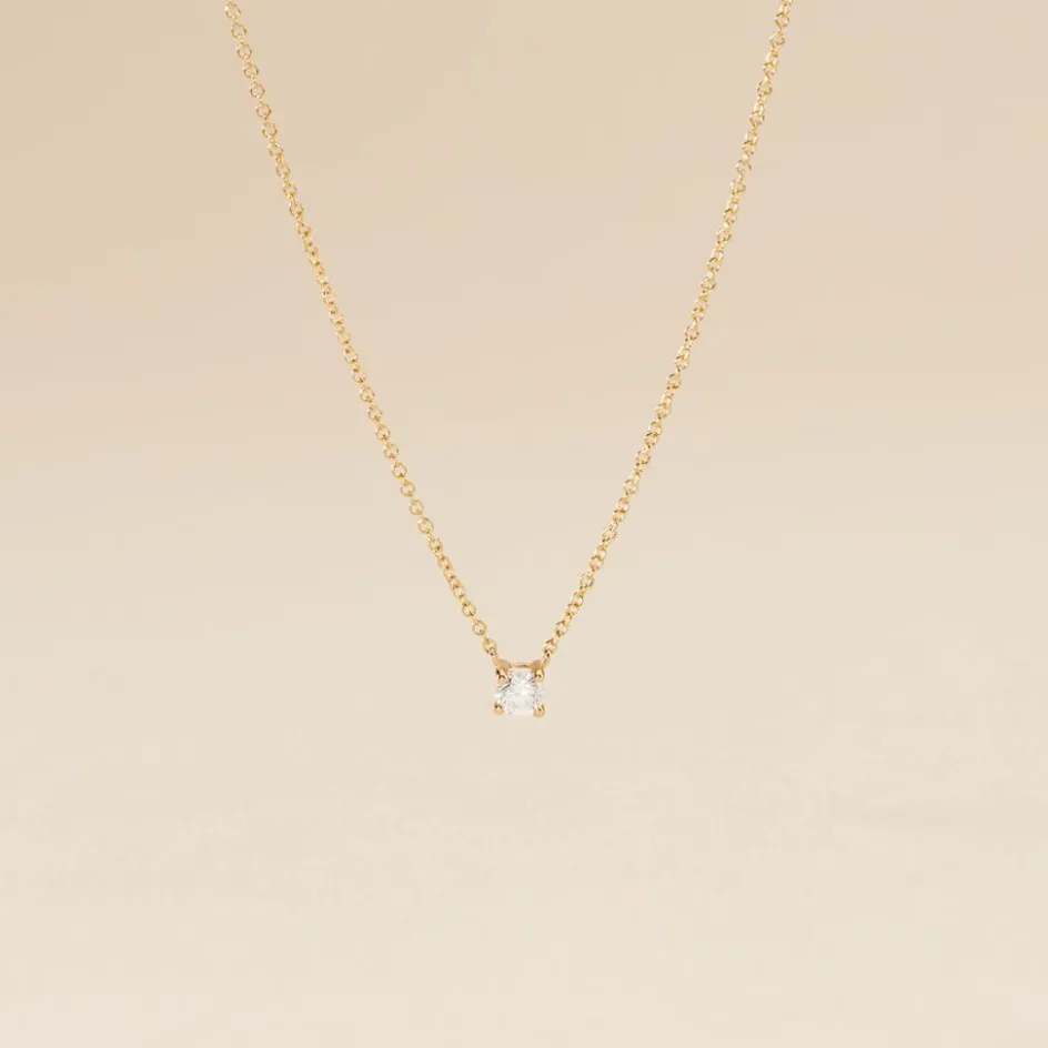 Hot Histoire d'Or Collier Or Jaune Aphrodite Et Diamant or jaune diamant