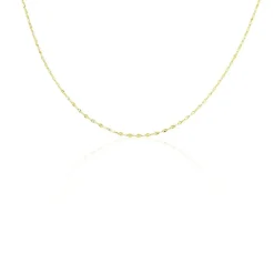 Clearance Histoire d'Or Collier Or Jaune Asteria