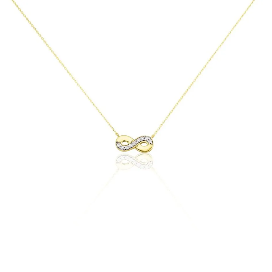 Best Histoire d'Or Collier Or Jaune Chlotilda Diamants