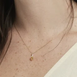 Histoire d'Or Collier Or Jaune Clothilde Citrine* Colliers|Colliers