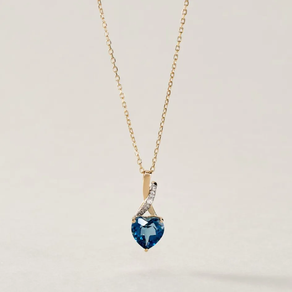 Histoire d'Or Collier Or Jaune Clothilde Topaze* Colliers|Colliers