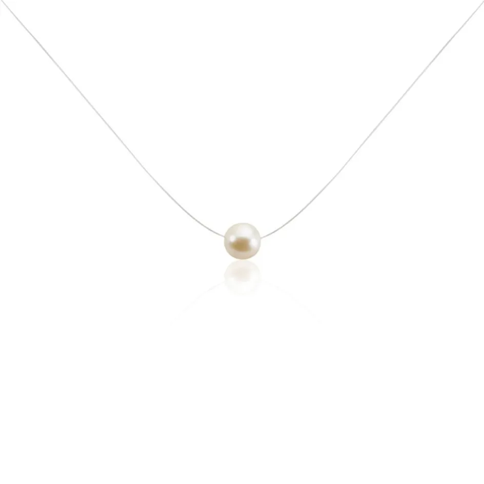 Clearance Histoire d'Or Collier Or Jaune Dogan Perle De Culture