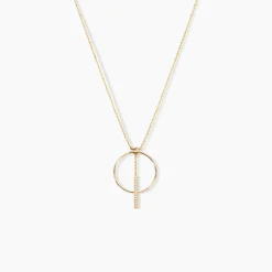 Best Histoire d'Or Collier Or Jaune Guda Oxyde De Zirconium