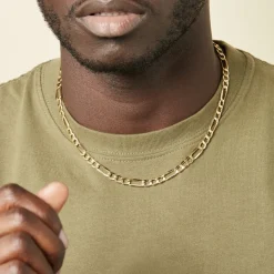 Outlet Histoire d'Or Collier Or Jaune Maille Alternée