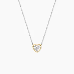 Outlet Histoire d'Or Collier Or Jaune Oxyde De Zirconium