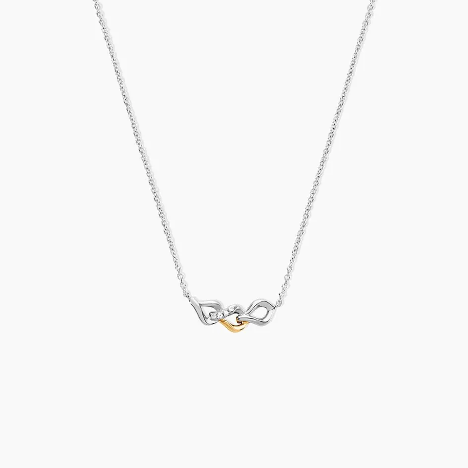 Sale Histoire d'Or Collier Or Jaune Oxyde De Zirconium