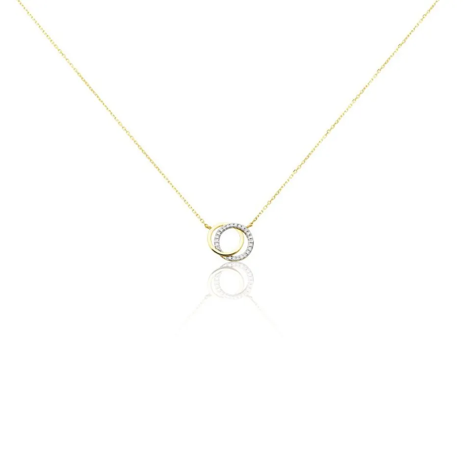 Histoire d'Or Collier Or Jaune Tresha Diamants* Colliers|Colliers