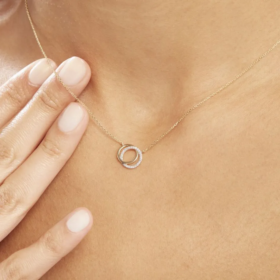 Histoire d'Or Collier Or Jaune Tresha Diamants* Colliers|Colliers