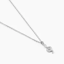 Online Histoire d'Or Collier Oria Argent Blanc
