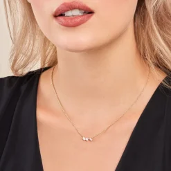 Clearance Histoire d'Or Collier Orion Or Jaune Oxyde De Zirconium