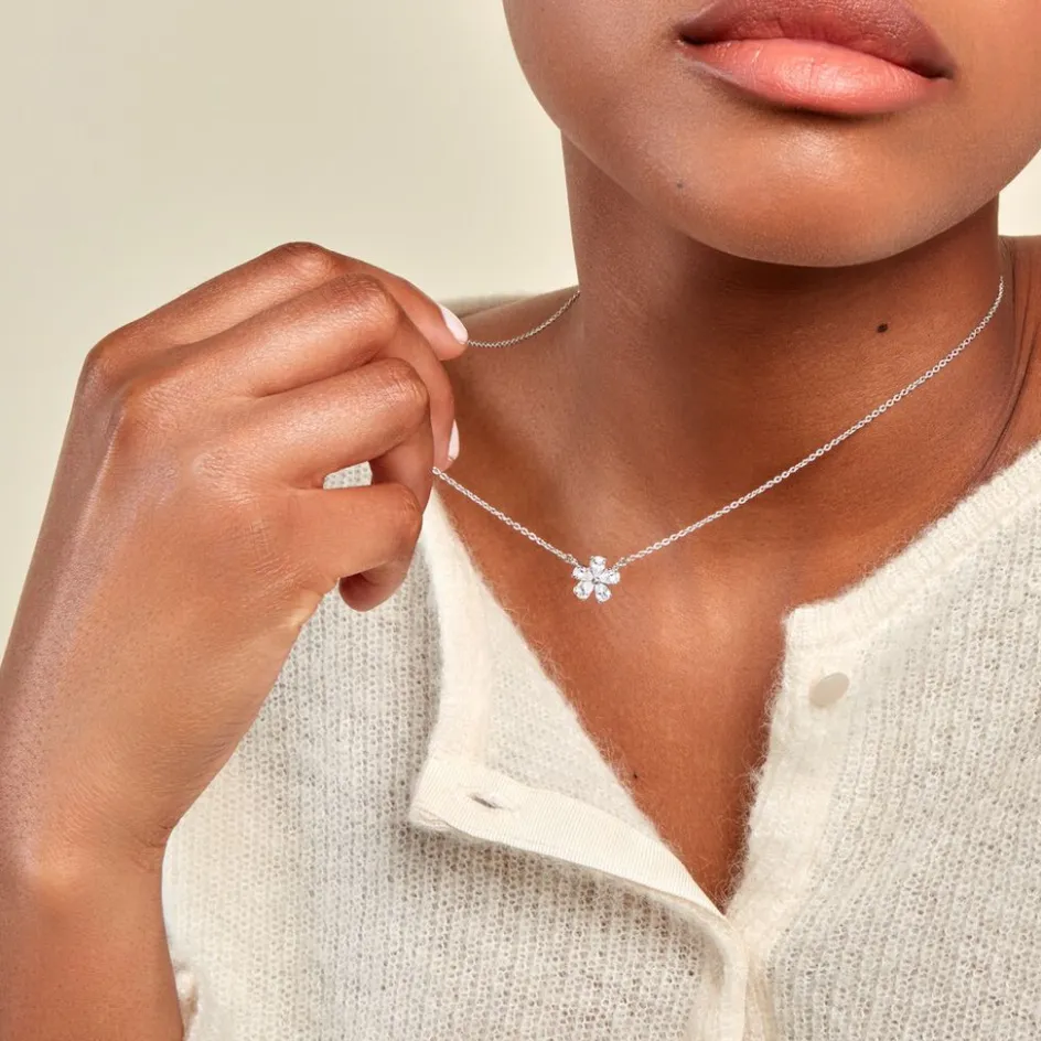 Sale Histoire d'Or Collier Oskari Argent Blanc Oxyde De Zirconium