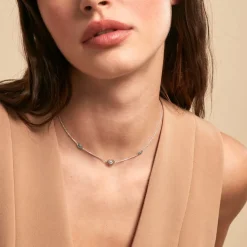 Clearance Histoire d'Or Collier Parad'eyes Argent Blanc